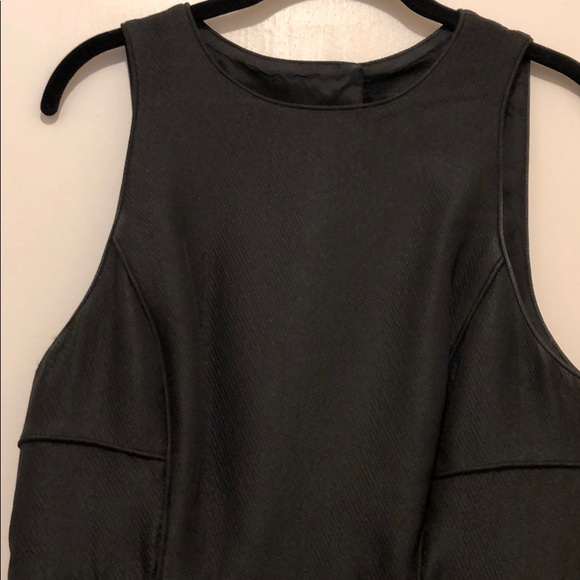 Tibi black peplum open back dress - Picture 6 of 8